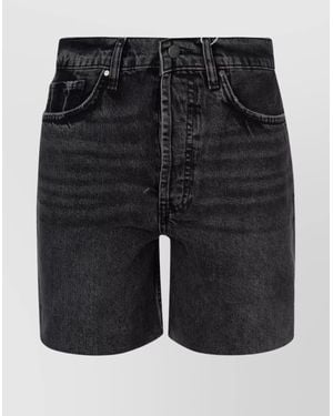 Anine Bing Knee-Length Shorts - Black