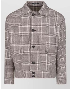 Tagliatore Single Breasted Coat - Gray