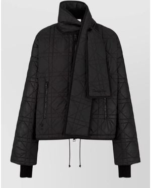 Dior Single Breasted Coat - Black