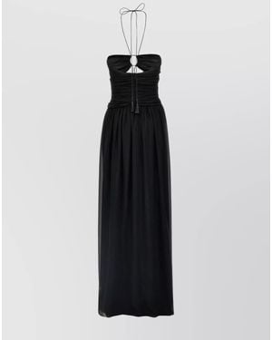 Tom Ford Silk Maxi Dress - Black