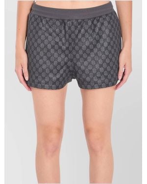 Gucci Gg Shorts - Grey
