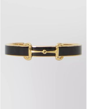 Gucci Enamel Rigid Bracelet Horsebit Detail - Multicolor