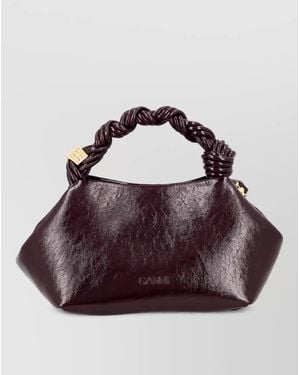 Ganni Bou Small Shoulder Bag - Purple