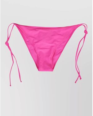 MC2 Saint Barth Low Rise Tie Side Bikini Bottom - Pink