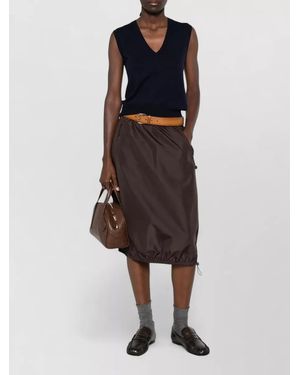 A.P.C. Esther V Neck Sleeveless Ribbed Top - Blue