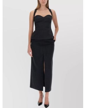 Philosophy Bustier Top - Black