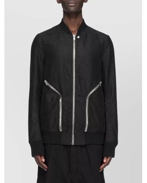 Rick Owens Heizer Flight Bomber Jacket - Black