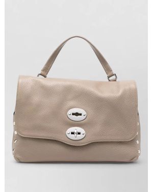 Zanellato Postina Daily Giorno Small Leather Shoulder Bag - Natural