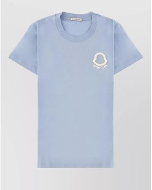 Moncler Regular-Fit T-Shirt - Blue
