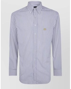 Etro Cotton Classic Shirt - Blue