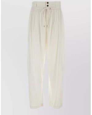 Isabel Marant Cropped Trousers - White