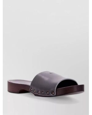 LA ROSE Leather Sandals - Multicolor
