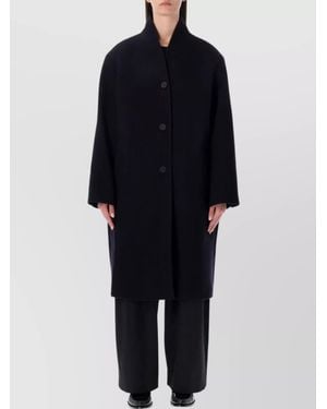Studio Nicholson Cashmere Wool Tailored Coat - Blue