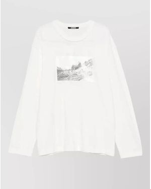 Jacquemus Long Sleeve T-Shirt - White