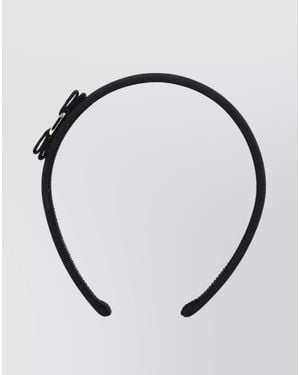 Ferragamo Cotton Blend Hair Band - Metallic