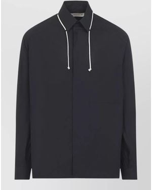 Mordecai Cotton Cord Classic Shirt - Blue