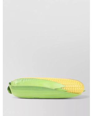 Moschino Corn Cab Clutch Bag - Yellow