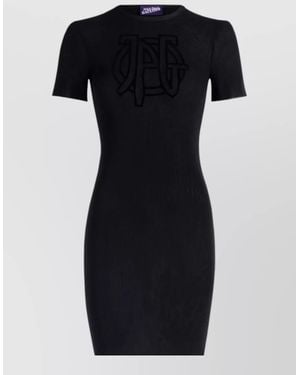 Jean Paul Gaultier Knee-Length Mini Dress - Black