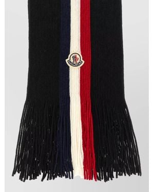 Moncler Wool Scarf - Black