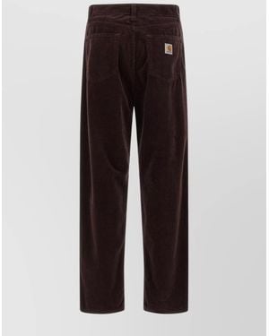 Carhartt Corduroy Loose Tapered Trousers - Multicolour