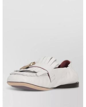 Paul Smith Loafer Chanay Flat Sole Buckle - Natural
