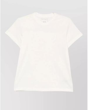 Y-3 Logo Cotton T-Shirt - White