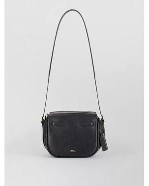 Polo Ralph Lauren Id Mini Leather Shoulder Bag - White
