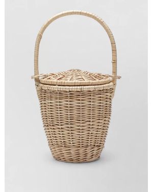 Patou Bucket Bag - White