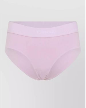Tom Ford High-Rise Modal Briefs - Pink