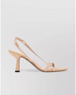 Neous Fabric Thong Sandals - Natural
