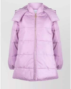 Patou Quilted Down Puffer Jacket - Pink