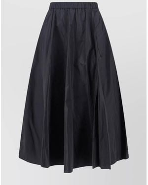Aspesi Midi Full Skirt - Blue