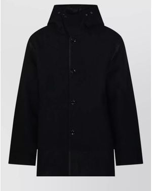Our Legacy Wool Hooded Lightweight Jacket - Blue