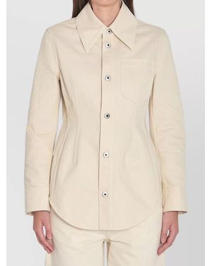 Bottega Veneta Denim Shirt - Natural