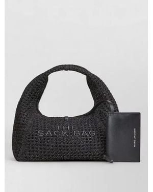 Marc Jacobs The Mini Sack Crochet Shoulder Bag - Black