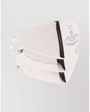 Vivienne Westwood Set Of Three Stackable Designed Ring in