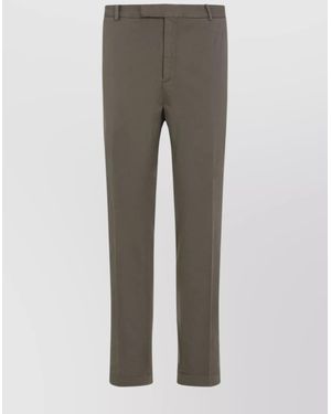 Ralph Lauren Eaton Pants With Belt Loops And Side Pockets - Gray