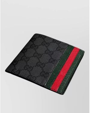 Gucci Leather Card Case - Black