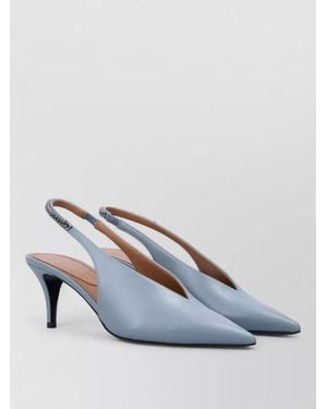Stella McCartney Falabella Slingback Pumps Vegan Heel - Blue