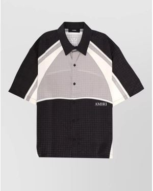 Amiri Quad Panel Shirt - Black