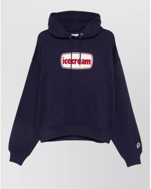 ICECREAM Logo Hoodie - Blue