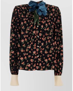 Valentino Garavani Printed Shirt - Black