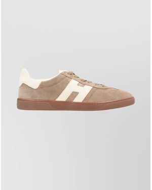 VIP【関税送料無料】希少 HOGAN H668 LEATHER SNEAKERS Hogan H668 sneakers for Men - White in UAE | Level Shoes