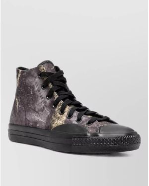 Converse Canvas Lace-Up Trainers - Black