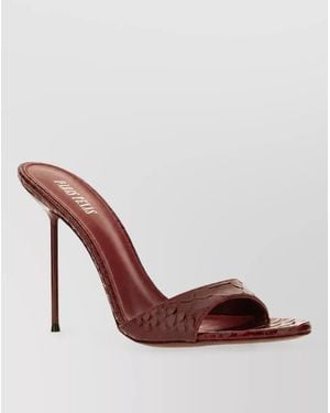 Paris Texas Mules - Brown