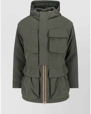 K-Way Puffer Parka - Green