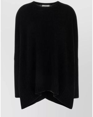 Co. Cashmere Oversized Jumper - Black