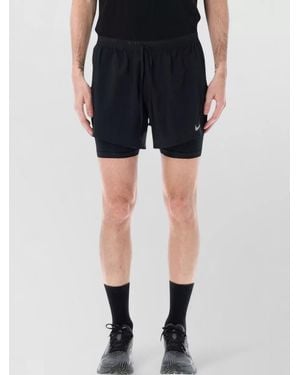 Nike Polyester Running Deck Shorts - Black