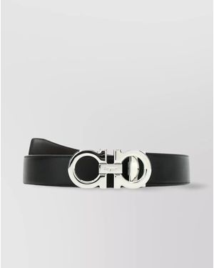 Ferragamo Leather Belt - Black