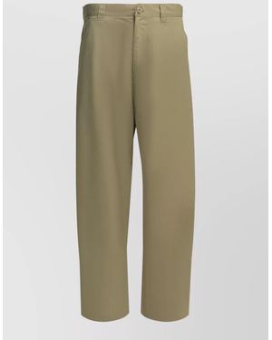 Carhartt Postal Single Knee Straight-Leg Trousers - Green